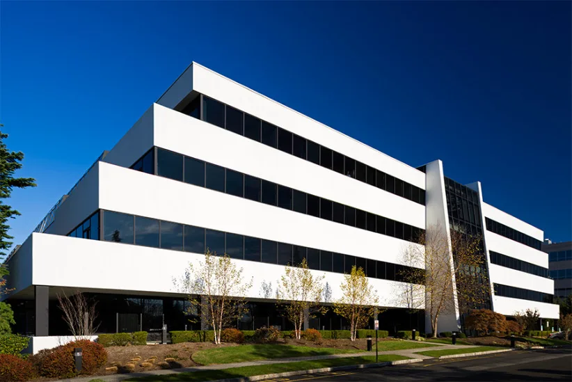 Exterior of the office building at 100 Matawan Rd, Matawan, NJ